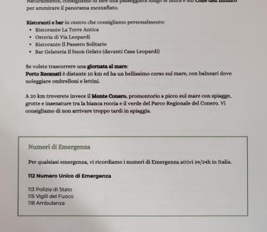 Recanati Old Town House | Guesthouse sul colle