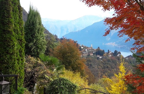 Cerano d'Intelvi Apartment | IDYLLIC RENTAL, LARGE PRIVATE GARDEN, MAGNIFICENT VIEW OF LAKE AND MOUNTAINS