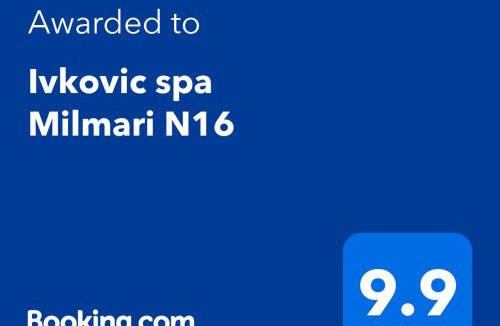 Lisina Apartment | Ivkovic spa Milmari N16
