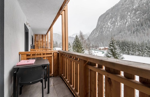 Campitello di Fassa Apartment | Kamerloy Apartments - C with Mountain View, Shared Garden and Wi-Fi