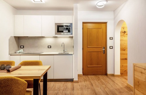 Campitello di Fassa Apartment | Kamerloy Apartments - F with Mountain View, Wi-Fi, Balcony and Garden