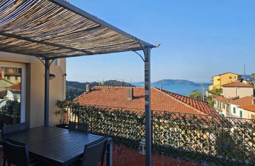Pitelli Apartment | La Terrazza sul Golfo dei Poeti con vista mare