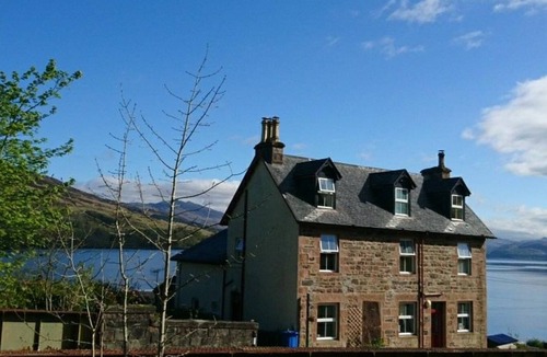 Stromeferry House | Large lochside house near Skye for groups. Pets welcome