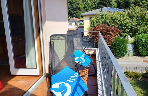 Monteceneri Apartment | Lovely apartment for 5 people with A/C, WIFI, TV, balcony, panoramic view and parking