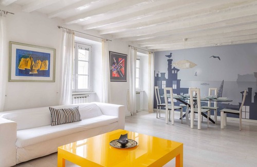 Trieste Old Town Apartment | Luxury 350 Sq Mt flat✦Terrace Central Trieste ✦Free Wifi