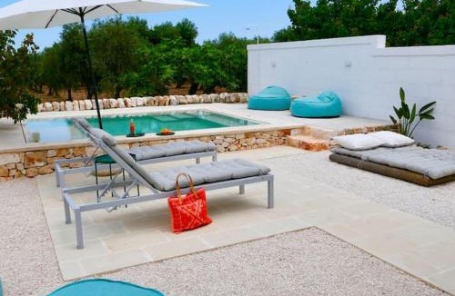 Fasano Apartment | Masseria Pezze Galere-La Casa del Fico con piscina idromassaggio privata