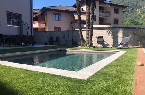 Arcegno Apartment | Miranda, Modern Duplex, Garden, Swimming Pool, Parking
