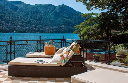 Moltrasio Villa | My Rental Homes - Villa Virgina with direct access to the lake from private dock