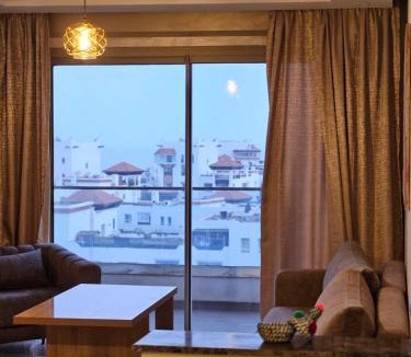 Secteur Touristique Apartment | New Luxury Apartment 130sqm with SeaView WiFi Unlimited with Optical Fiber