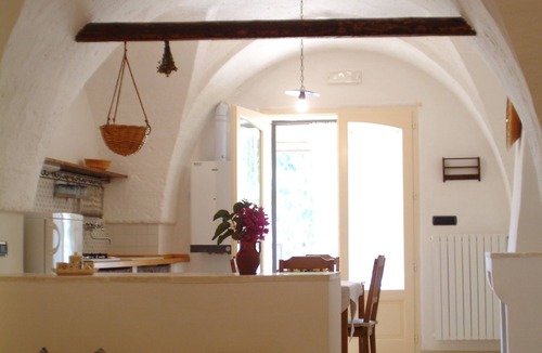 Fasano House | Old stables in historic farmhouse in panoramic position between sea and hills
