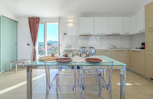 Golfo Aranci Apartment | Penthouse Apartment 12 in Villa Marconi with Sea & Mountain View and Panoramic Terrace