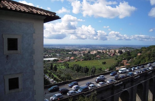 Ariccia Apartment | Penthouse in the center of Ariccia, near Rome with panoramic terrace