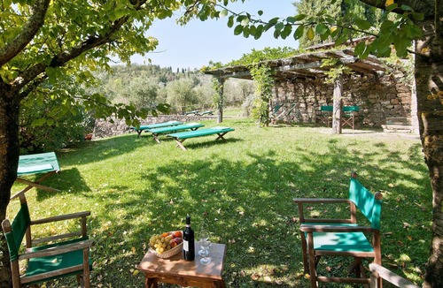 Radda in Chianti Villa | Private Villa with WIFI, private pool, TV, terrace, panoramic view, close to Greve In Chianti
