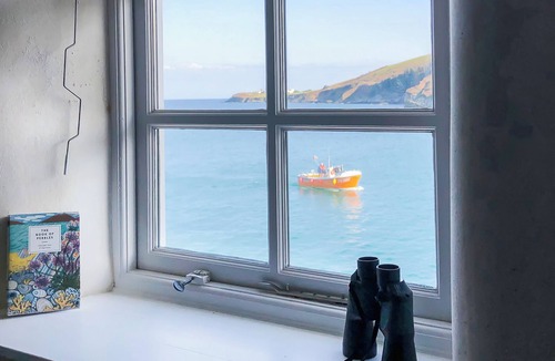 Portmellon Cottage | Puffin Burrow, a beautiful historic couples retreat overlooking the Cove.