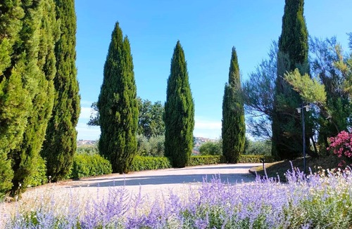 Acquaviva Picena Apartment | Romantic gallery in a breathtaking panoramic location