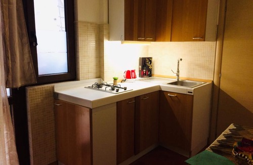 Province of Cagliari Apartment | Small studio apartment with kitchenette and pvt bathroom. MISTRAL 2