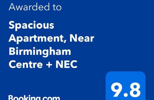 Olton Apartment | Spacious Apartment, Near Birmingham Centre + NEC