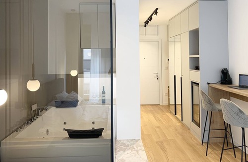 Zvezdara Condo | Studio Bulevard57 with hot tube