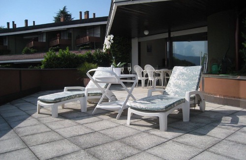 Ghiffa Apartment | Studio with a breathtaking view of Lake Maggiore, incl. 1 PP Ged.