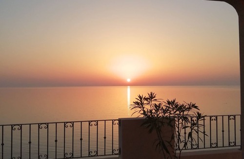 Marina di Gutturu Flumini House | Terrace with the best view
