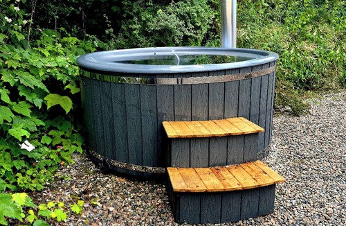 Ballycastle Cottage | The Woods at White Park Bay With a Private hot Tub. Blissful Relaxation Awaits!