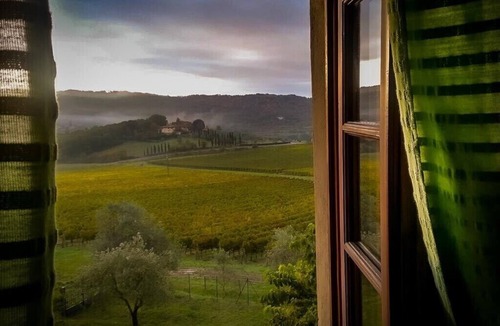 San Donato in Collina Villa | Villa Badia a Corte with private pool, surrounded by greenery, maximum privacy.