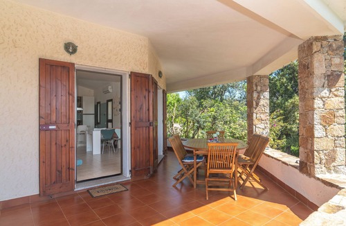 San Teodoro Villa | Villa 'Vista Mare Cala Ginepro' with Sea View, Private Terrace and Air Conditioning