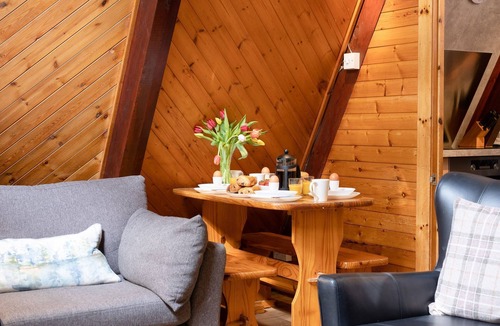 Carrbridge Cabin | Wolf Lodge - a lodge that sleeps 4 guests in 2 bedrooms