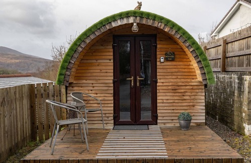 Corpach Ski Chalet | Woodside Pod - a garden pod that sleeps 2 guests in 1 bedroom