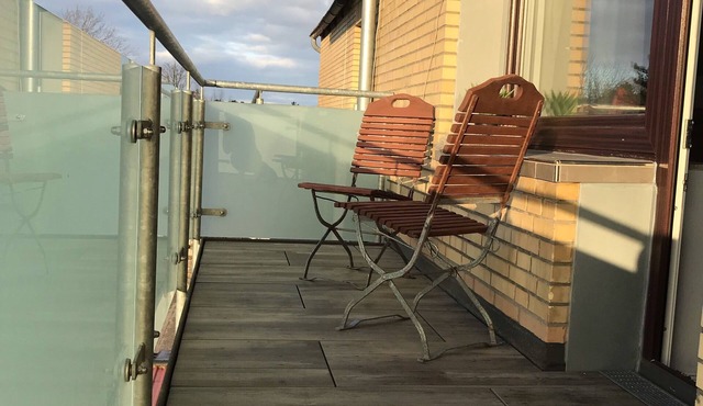 Central apartment in the Bad district directly opposite the beach clinic