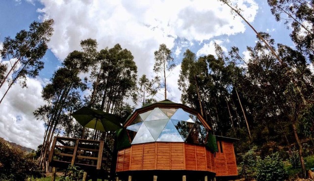 glamping with jacuzzi