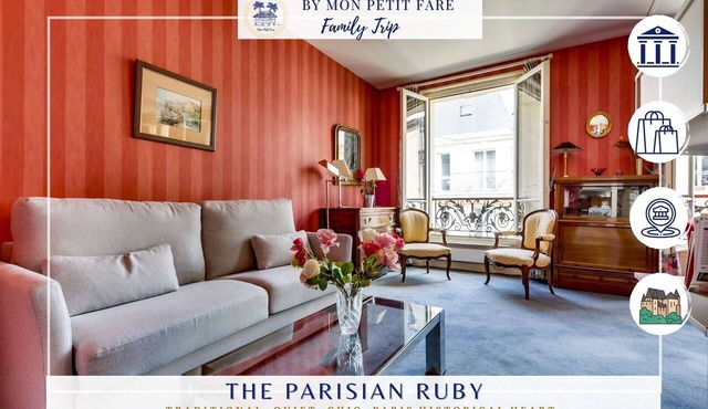 Parisian Ruby -Timeless Charm- by Mon Petit Faré