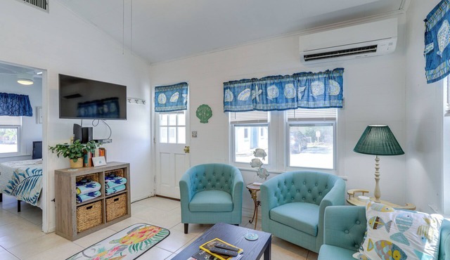 Steps to Seawall: Cozy Indian Rocks Beach Cottage