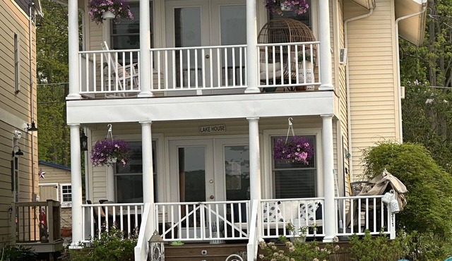 Year round home on private drive with amazing views!
