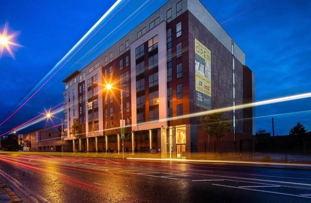 A 5 star luxury hotel with home cinema in city centre