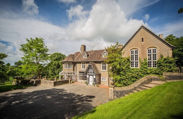 A beautiful home set in 11 acres of grounds, overlooking the Mendip Hills.