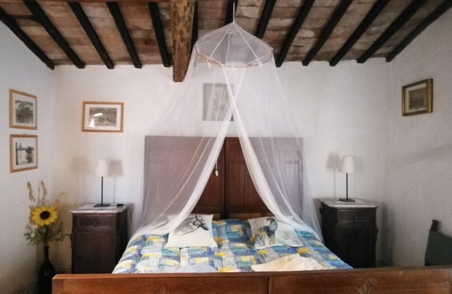 Apartment in farmhouse in 1500 in Tuscany in Chianti with private lake