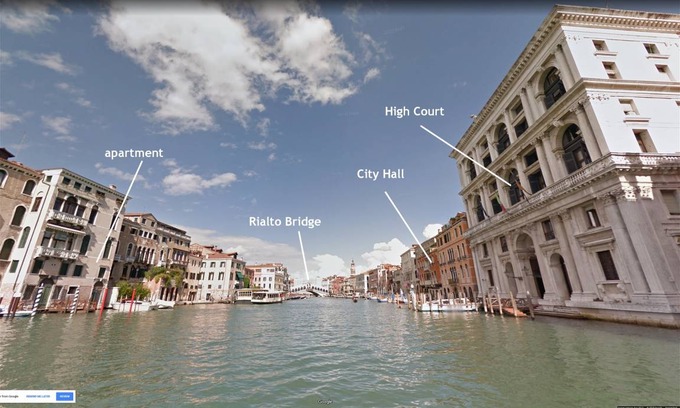 San Polo Apartment | 6 WINDOWS! GRAND CANAL PANORAMA VIEW, Aircond, Wifi
