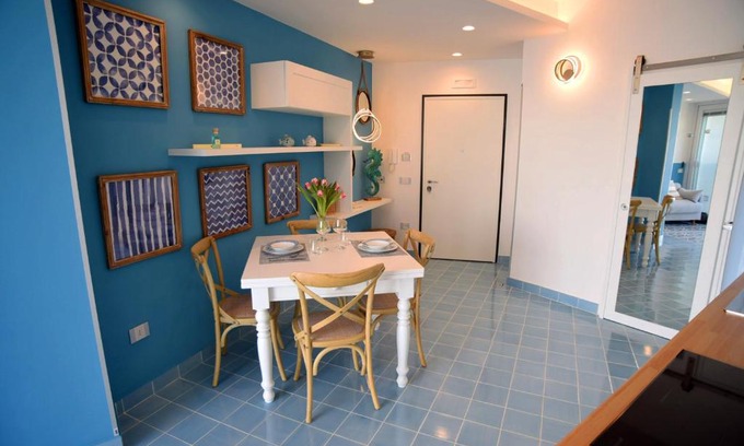 Pogerola Apartment | Casa MareLuna- Sea View-Free WiFi-Parking Area- AC