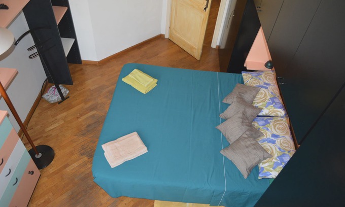 Santo Spirito Apartment | LILYROOM TWO double room with shared bathroom with Lilyroom ONE