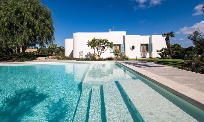 Nubia Villa | Stunning private villa for 14 guests with private pool, A/C, WIFI, TV, patio and panoramic view
