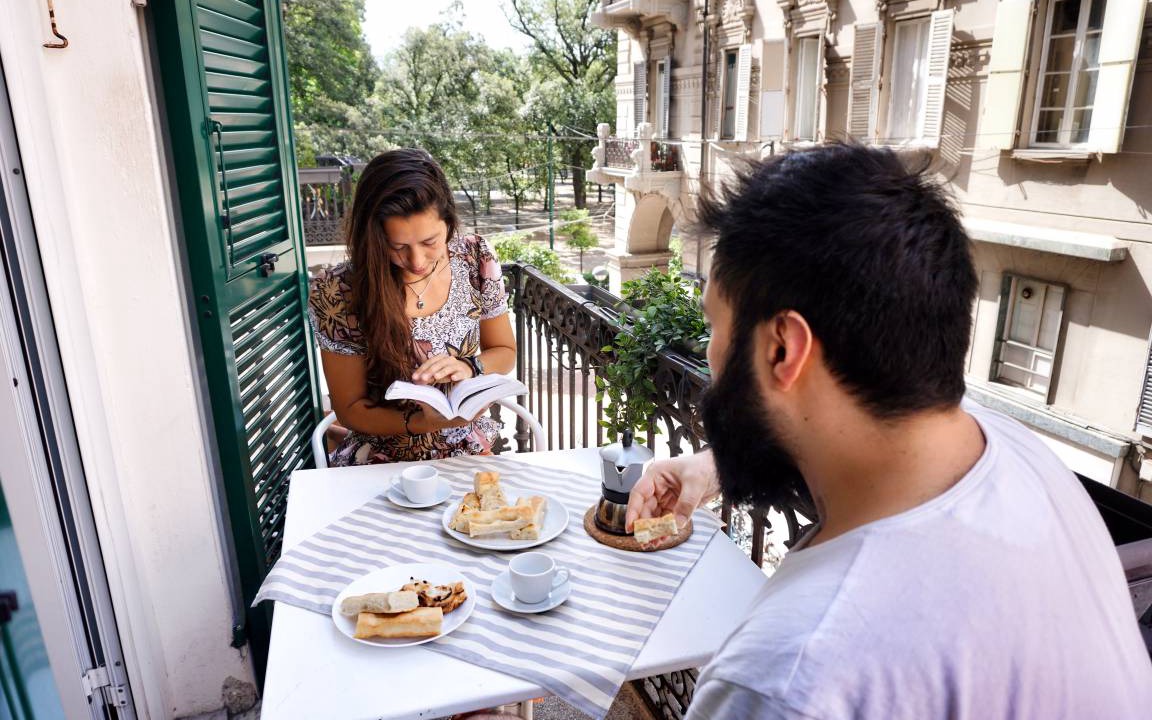 Photo of Patio Balcony in La Spezia Historic Centre