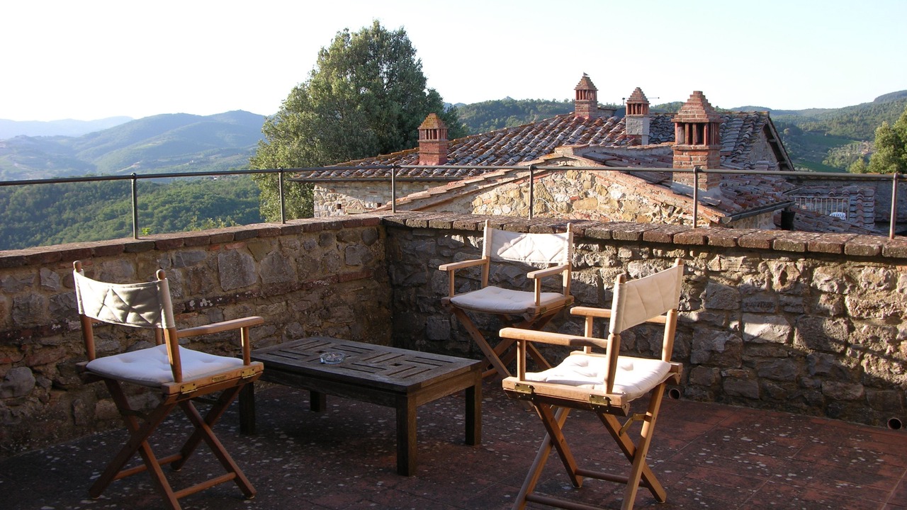 Photo of Patio Balcony in Gaiole in Chianti