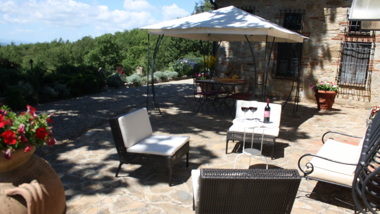 Photo of Patio Balcony in Castellina in Chianti