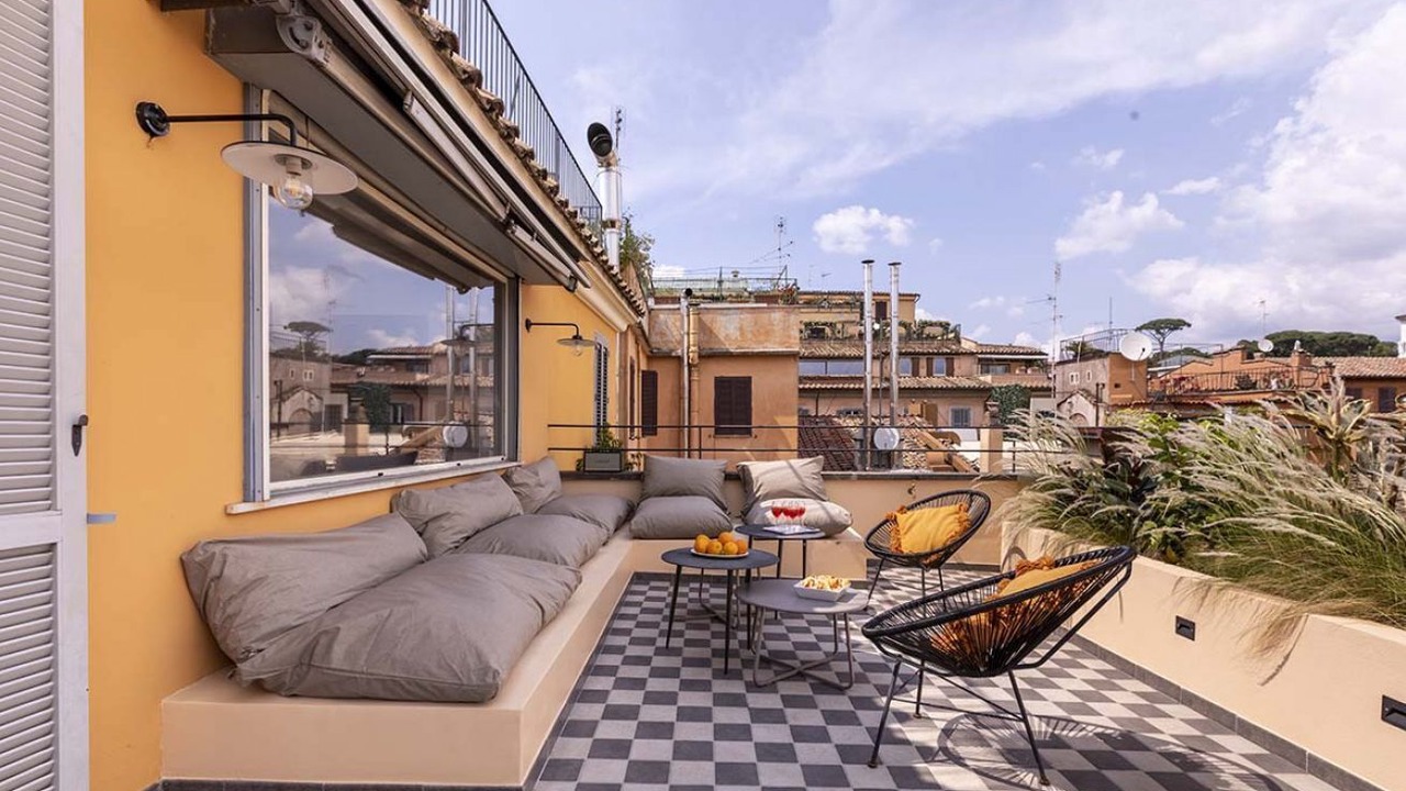 Photo of Patio Balcony in Rione IV Campo Marzio