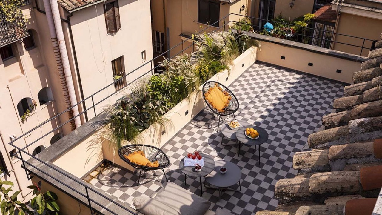 Photo of Patio Balcony in Rione IV Campo Marzio