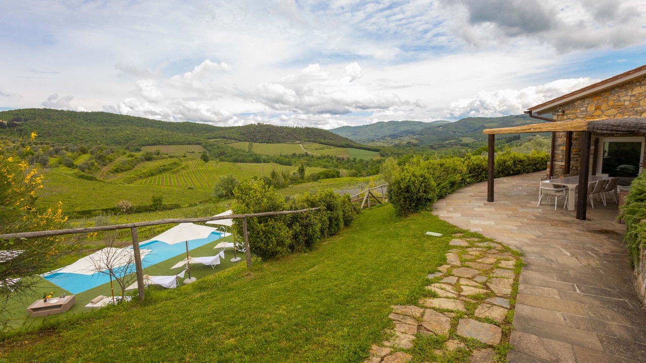 Photo of Patio Balcony in Panzano in Chianti