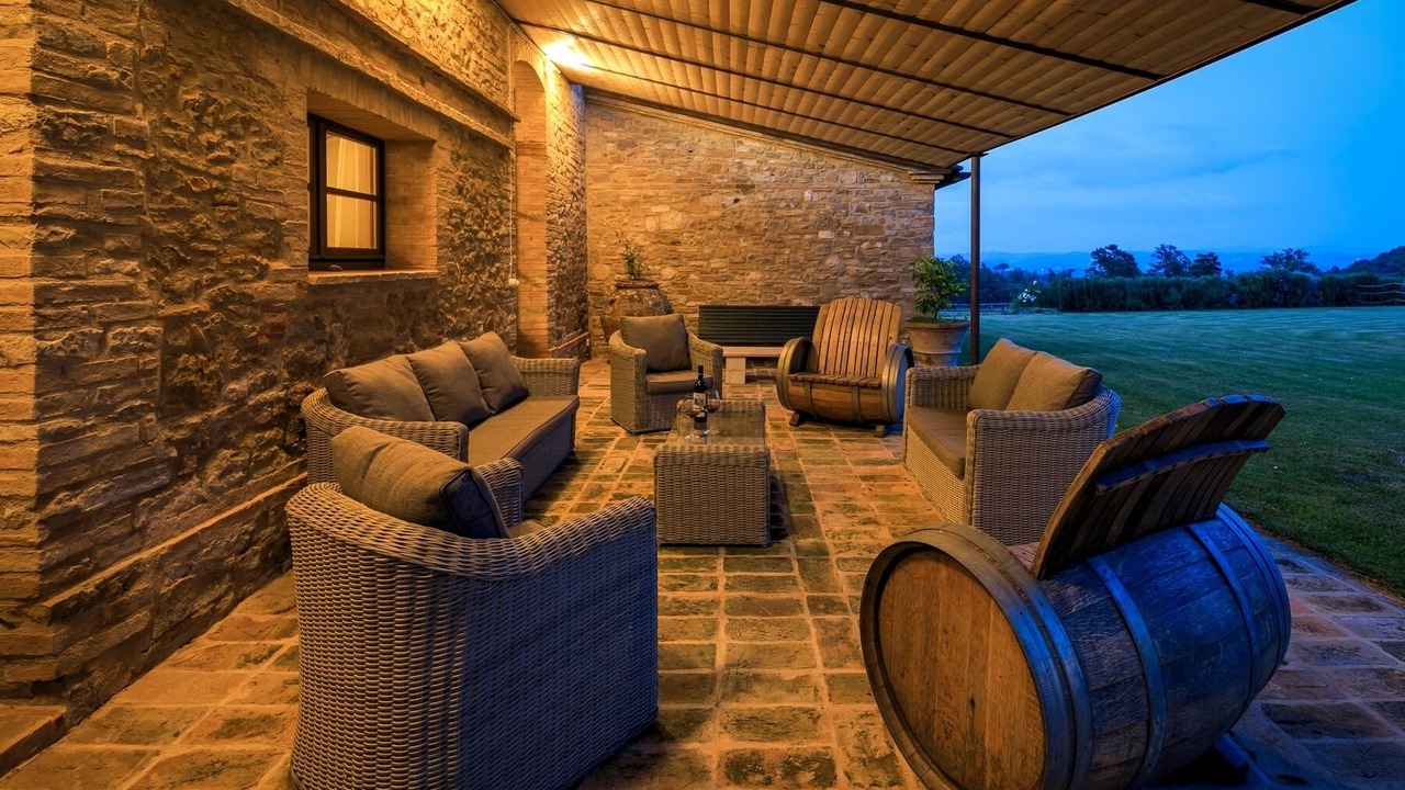 Photo of Patio Balcony in Buonconvento