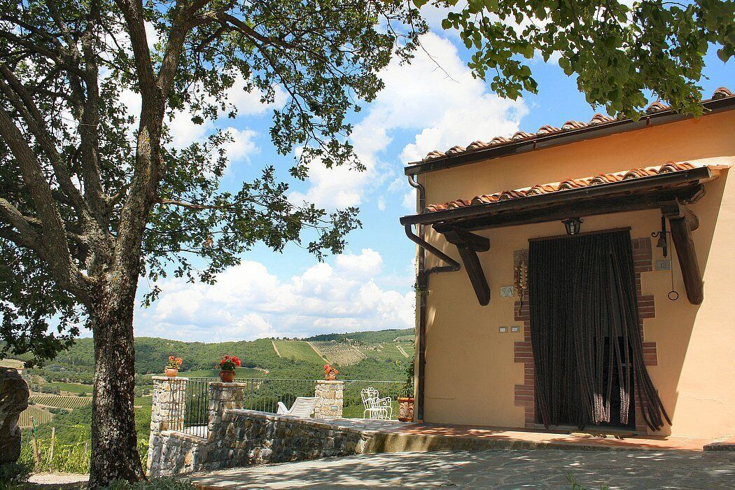 Photo of Patio Balcony in Castellina in Chianti
