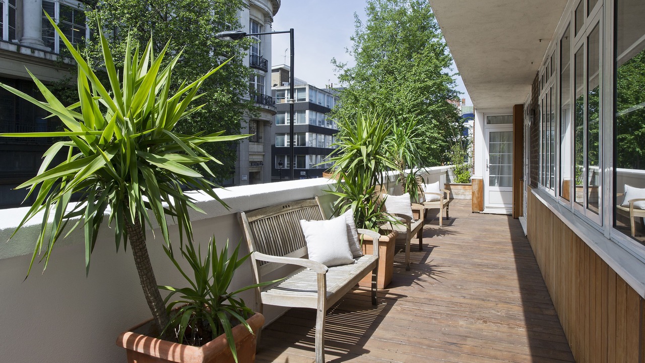 Photo of Patio Balcony in Lancaster Gate